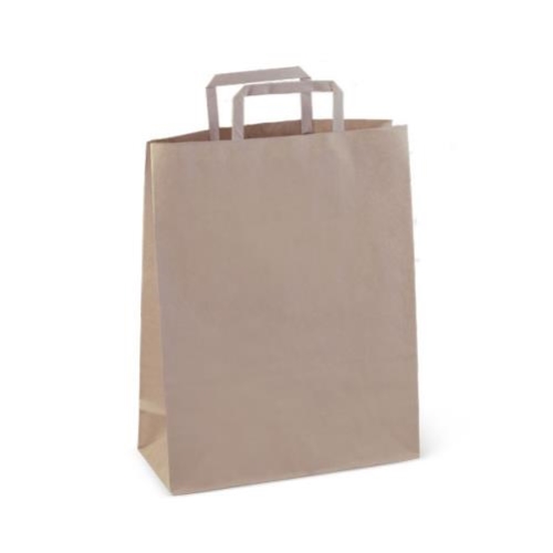 PAPER PAK #60 CARRY BAG 300x240x100 BROWN 200 CTN