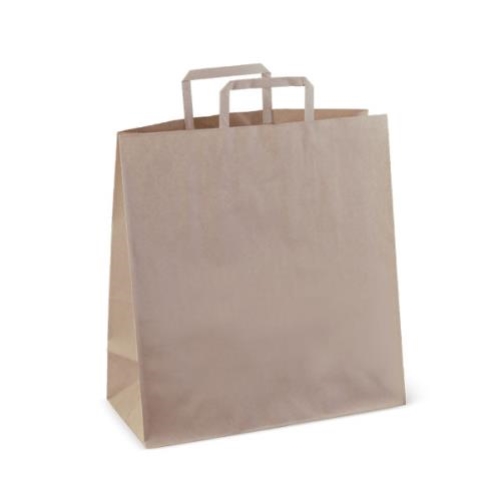 PAPER PAK #75 CARRY BAG 340x320x140 BROWN 200 CTN