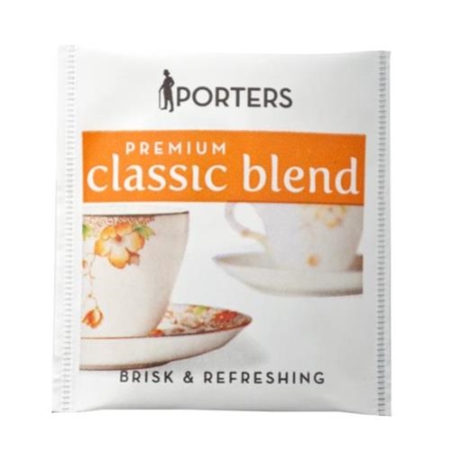 PORTERS PREMIUM CLASSIC BLEND TEA BAGS 500ctn