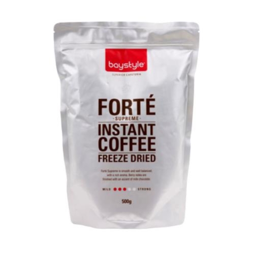 BAYSTYLE FORTE FREEZE DRIED INSTANT COFFEE 500G