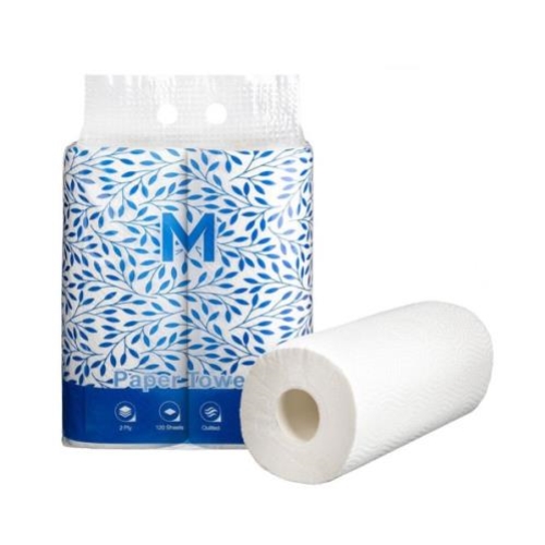 M-SERIES LONG 2Ply KITCHEN PAPER TOWEL 120sh x 20RL