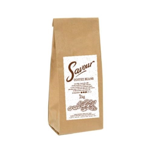 SAVOUR 100% ARABICA WHOLE BEAN COFFEE 1kg