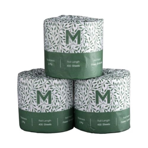 M-SERIES 100% RECYCLED TOILET TISSUE 2ply 400s X 48rl CTN