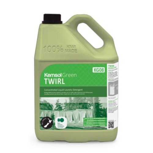 KEMSOL GREEN TWIRL LAUNDRY LIQUID 5Ltr