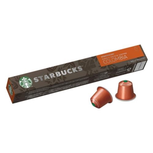 STARBUCKS NESPRESSO COFFEE PODS COLOMBIA 57g x 10pk