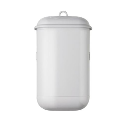 POD PETITE MANUAL SANITARY BIN WHITE