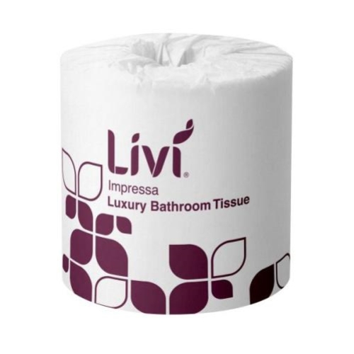 LIVI IMPRESSA 2Ply 400s TOILET ROLLS WRAPPED x 48ctn