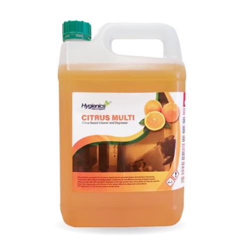 HYGIENICS CITRUS MULTI CITRUS BASED HD CLEANER 5ltr