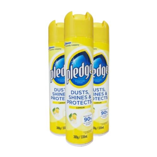 SC JOHNSON PLEDGE AEROSOL POLISH LEMON 330ML EA (DGLQ)