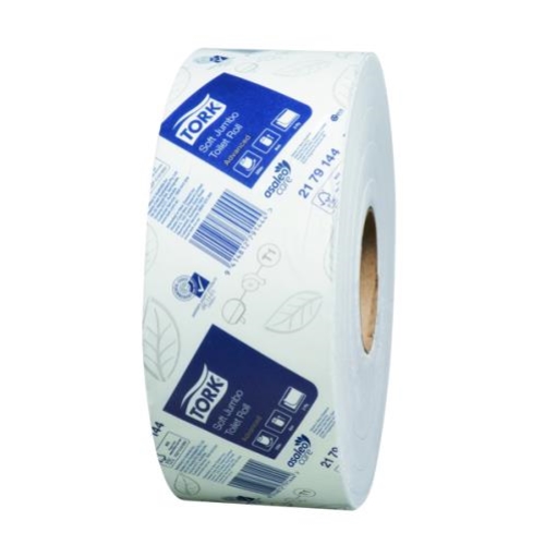 TORK ADVANCED 2ply JUMBO TOILET ROLLS 300m X 6rls T1