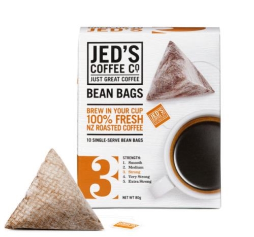 JEDS COFFEE PLUNGER CUP BAGS #3 8g x 100ctn