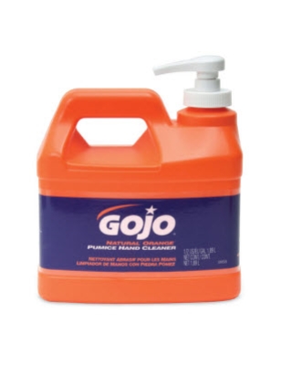 GOJO ORANGE PUMICE HAND CLEANER & PUMP 1.89Ltr