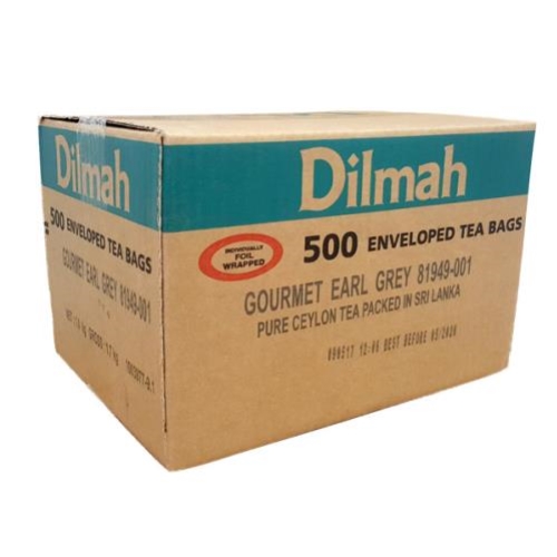 DILMAH PREM EARL GREY TEA FOIL WRAPPED 500ctn