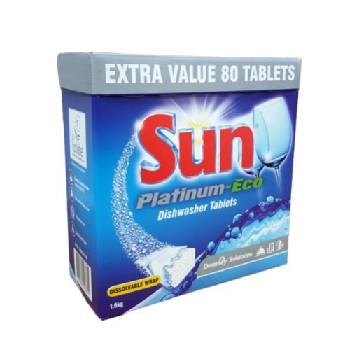 SUN PLATINUM ECO DISHWASHER TABLETS 70pk